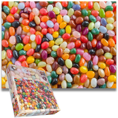1000 Teile Puzzle Candy Beans Hard Impossible Geschenkideen für Erwachsene