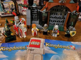Lego Kingdoms 7947 Prison Tower Rescue + 7944 Wizard with boxes and booklets
