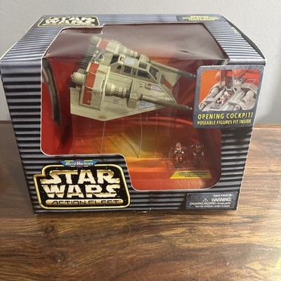 Star Wars Snow Speeder Micro Machines Star Wars Action Fleet Pilot & Gunner NEW