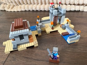 Minecraft Lego Sets: 21102, 21114, 21119, 21121 - all pieces & instructions