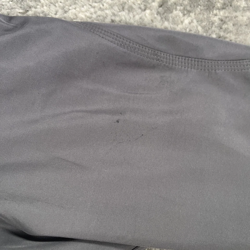 VTG Structure Jacket Mens XL Gray Full Zip Windbreaker Coat Fleece Lined Pockets - Image 4 of 4