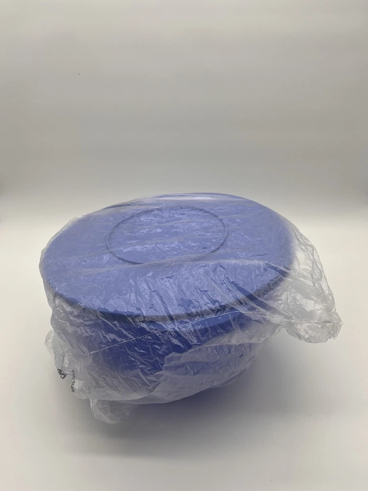 NEW Tupperware Impressions Bowl 7.5L / 32 Cup X Large Mixing & Salad Blue - Image 4 of 4