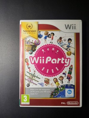 Wii Party Nintendo Wii PAL Version Complete w/ Manual - Good Condition Untested