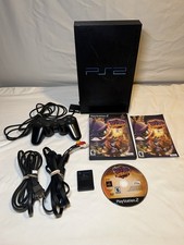 Consola Sony Playstation 2 PS2 Fat con cables controlador probado (SCPH-39001)