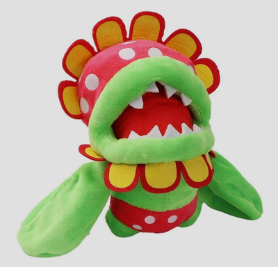 Super Mario Bros Petey Piranha Plant Plush Toy 6'' Soft Stuffed Doll Kids Gift