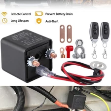 Car Remote Control Power Off Battery Switch Disconnect Kill Master Isolator Cut