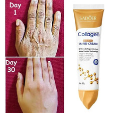 Collagen Anti-wrinkle Hand Cream Skin Cracked Repair Soften Nourish Anti drying.