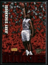Jerry Stackhouse 1995 Signature Rookies Fame and Fortune #R2 Red Hot Rookies