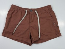 Vuori Ripstop Shorts Cotton Womens Size Medium Terracotta