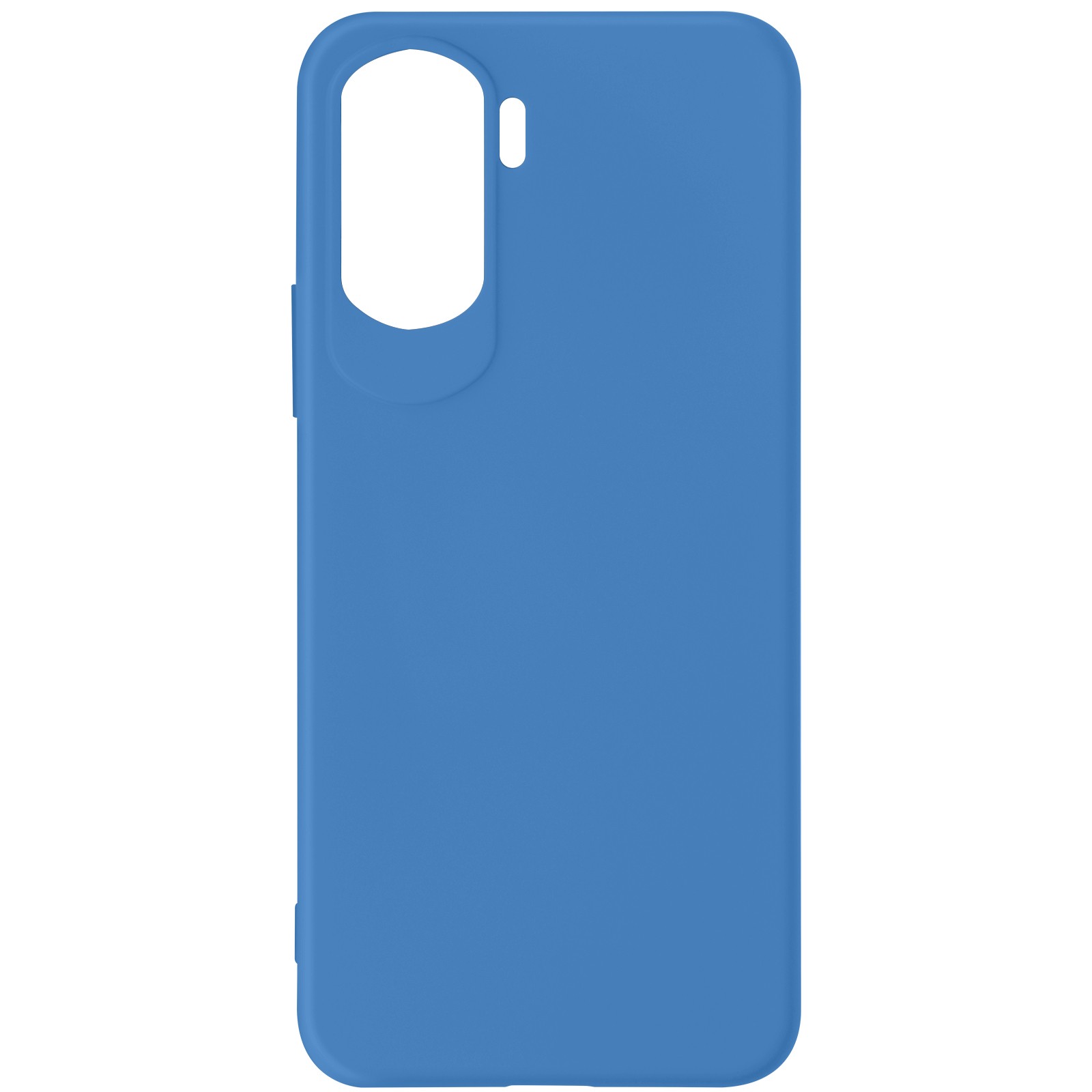 Coque Honor 90 Lite silicone semi-rigide protection fine bleu ocean
