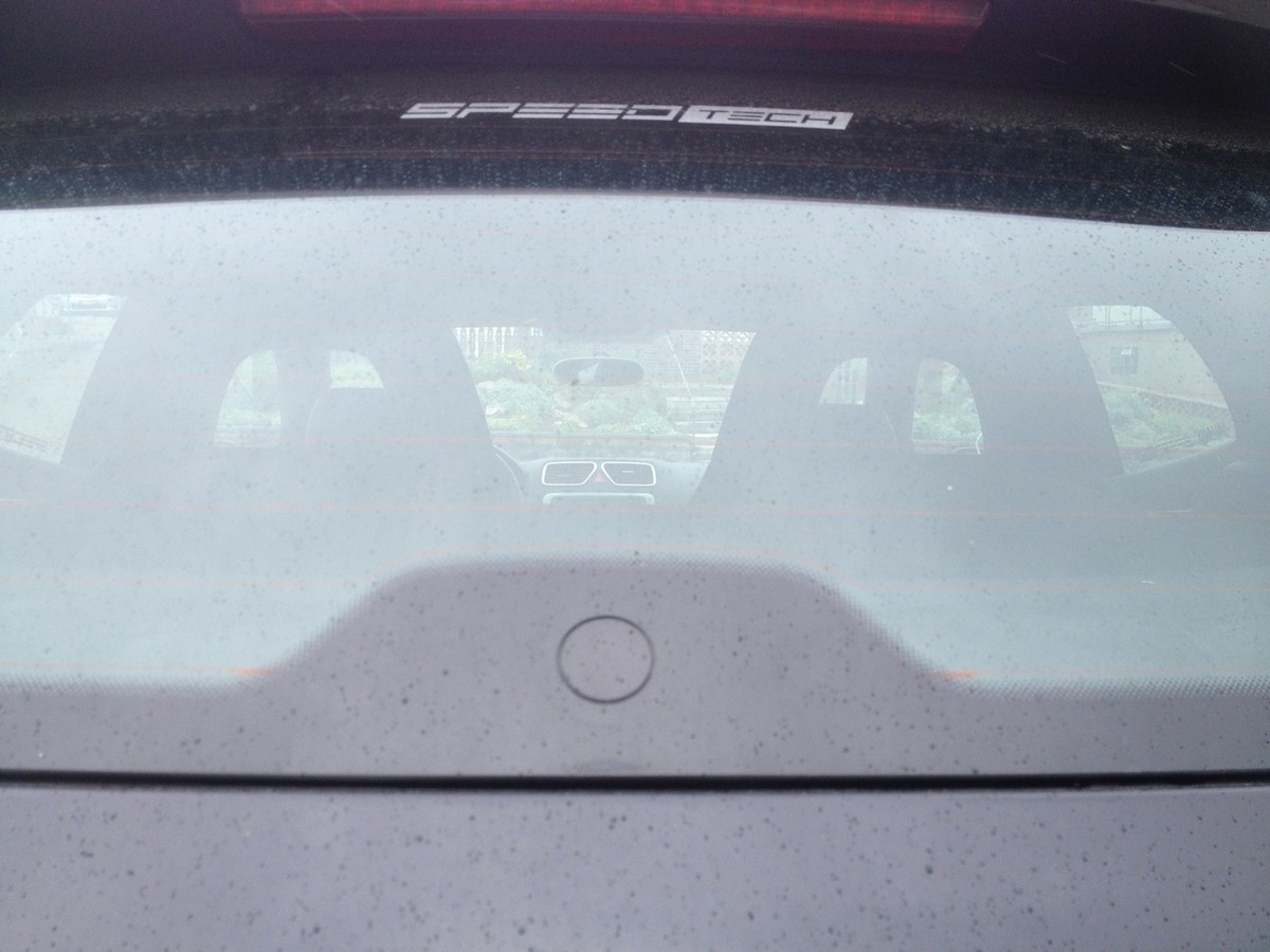 Rear Wiper Cover Glass Plugs For VW T5 Transporter - Real Glass Clean Look