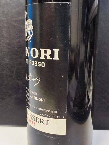 Vino Santo Rosso Antinori 1973 Vino da dessert da collezione - Foto 7 di 10