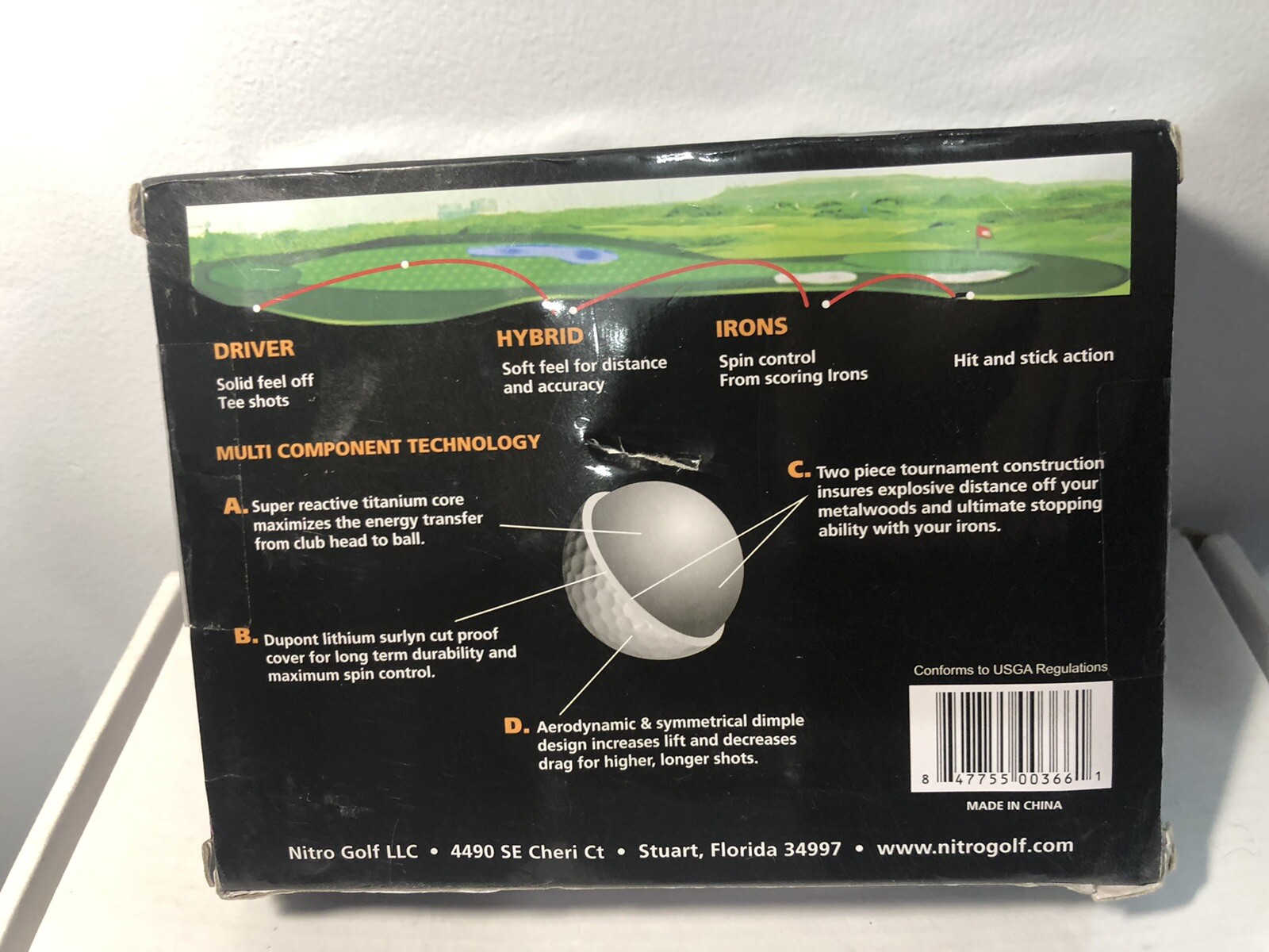 Nitro Golf Nitro Ultimate Distance Golf Balls