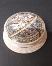 Optimago pottery paperweight -  Andreas Cellarius style Cercle Horaire Méridien