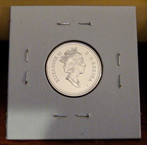 Canada 1998w Prooflike 5 Cents Five Cent Nickel Coin 1998-w Winnipeg Mint 1998 - Picture 2 of 2