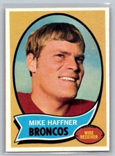 1970 Topps Mike Haffner #14 Rookie  RC Broncos