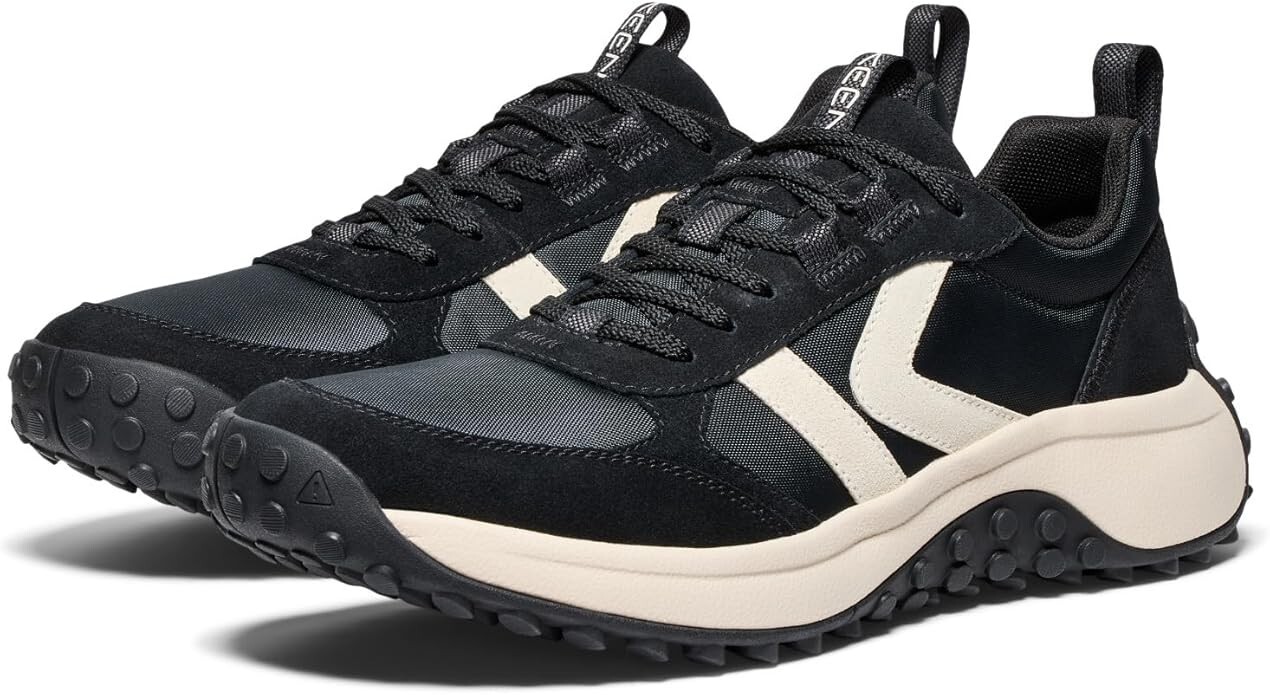 KEEN Sneakers Uomo KS86 Comode Durevoli Stile Retrò Nero Betulla Taglia 12