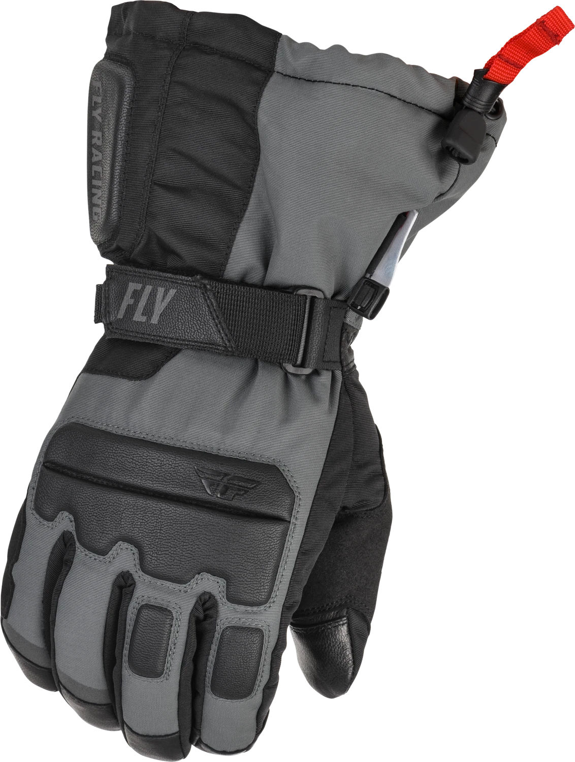 Fly Racing Mens Snow Aurora Gloves Black/Grey XL