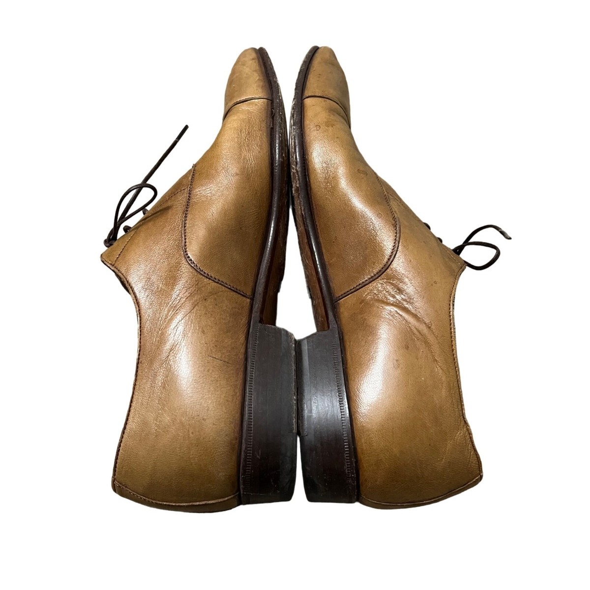 Brioni Tan Cap Toe Supple Leather Business Dress Shoes Mens Size 7 Brioni Tan Cap Toe Supple Leather Business Dress Shoes Mens  main image 2