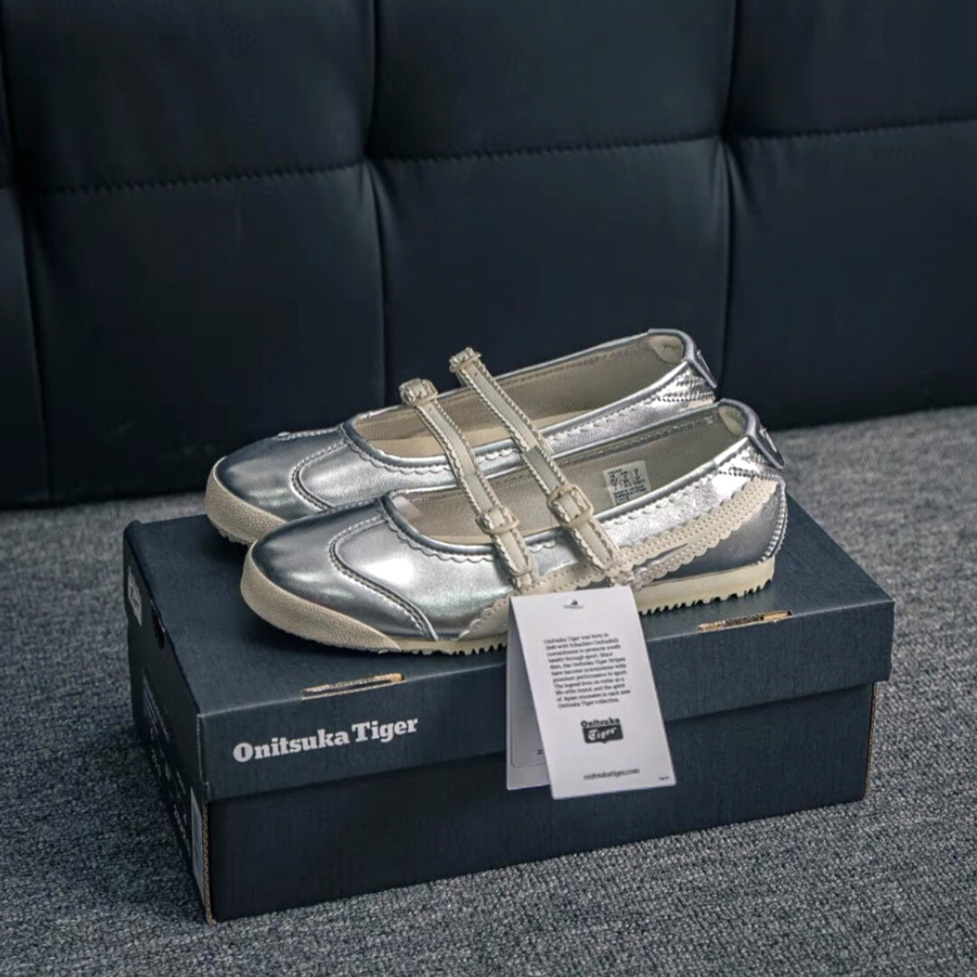2025 Patou x Onitsuka Tiger Mexico 66 Tgrs Silver/Cream
