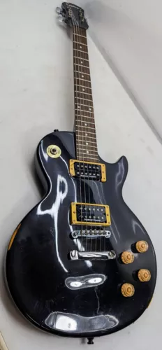 Epiphone Les Paul Model by Gibson Piano Black 6 String Solid Electric Guitar