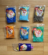 LOT of 7 McDonald  s Ty Teenie Beanie Babies Sealed