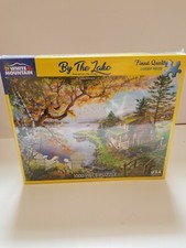 White Mountain 1000 Piece Puzzle By The Lake Joelle Mcintyre