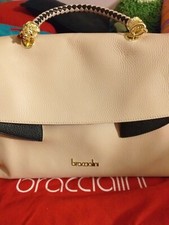 Bellissima Borsa Braccialini nuova in vera pelle con cartellino valore 350€