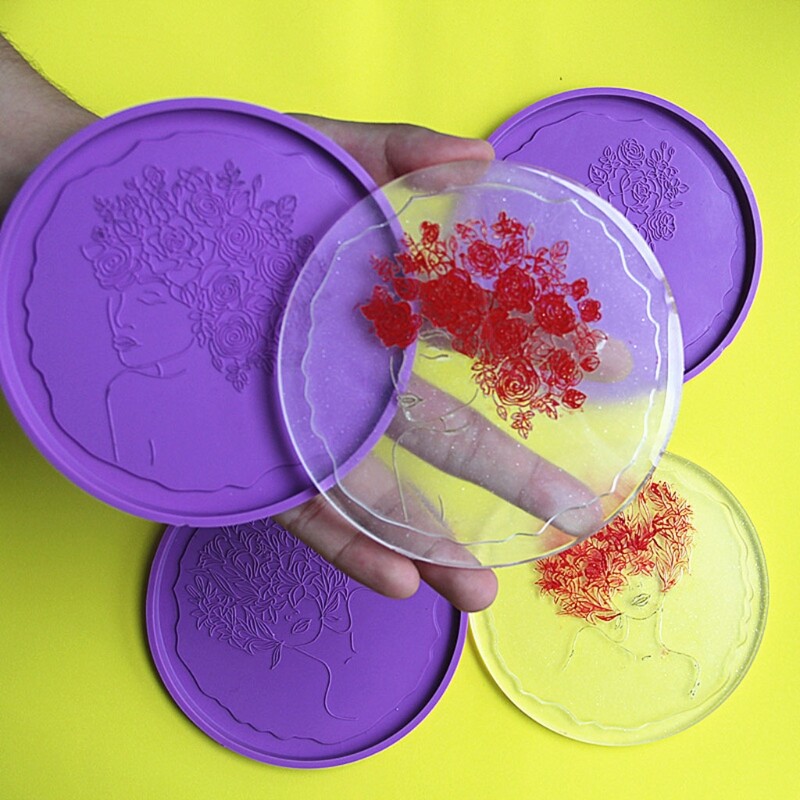 Silicone Irregular Mold Epoxy Resin Casting Molds for Home Decoration