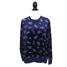 Harry Potter Silky Stretch Fleece Pajama Top L