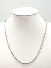 Thomas Sabo Schlangenkette Collier 42,5 cm mit Karabinerverschluss Silber 925