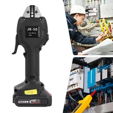 EW-50X Electric Crimping Pliers Terminal Crimping Tool DC 18V/2Ah Rechargeable