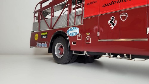 READ! 1:18 CMC Fiat Bartoletti 642 Transporter Chassis Support Stands M084 M097 - Picture 3 of 5