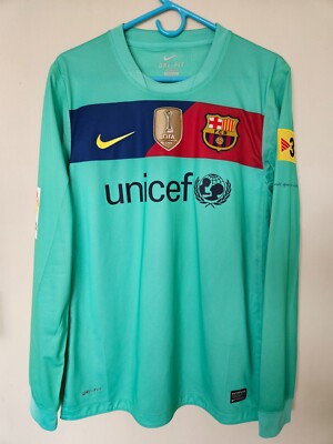 正規品DANI ALVES サッカーシャツ バルセロナ Authentic Dani Alves Fc Barcelona 2011-2012 Nike Soccer