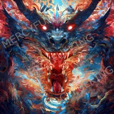 Dragon - Digital AI Art Image (4k HD) High Resolution Print Download