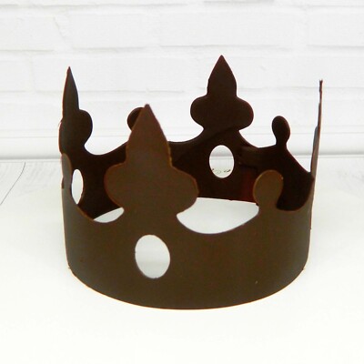 Plastic Chocolate Mold Crown Chocolate Figure for Cake Decorating Supplies