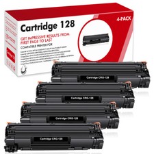 4PK CRG-128 Toner Cartridge fits for Canon imageCLASS D530 550 MF4770n MF4880dw