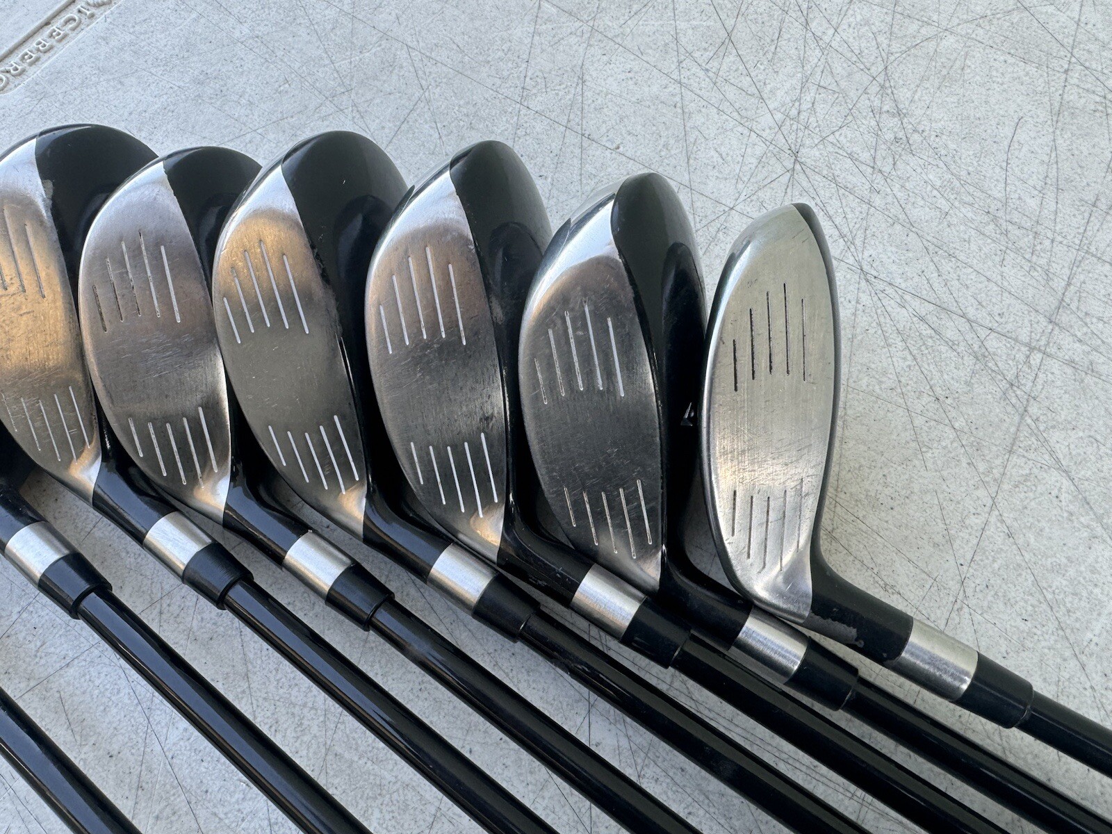 iDrive Hybrid Golf Club Set (8 Clubs) P, 3,4,5,6,7,8,9 Majek K5S Senior