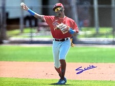 JESUS STARLYN CABA Philadelphia Phillies Top Prospect Autographed 8x10 Photo COA