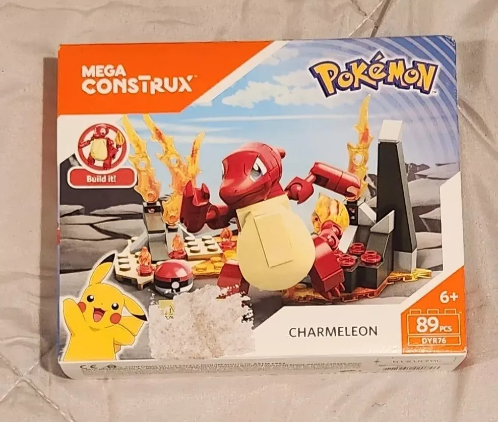 Pokemon mega cheap construx charmeleon