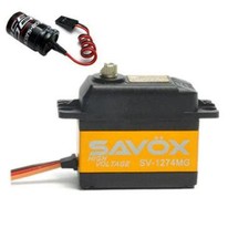 Savox SV1274MG HIGH VOLTAGE CORELESS DIGITAL SERVO W/Glitch Buster