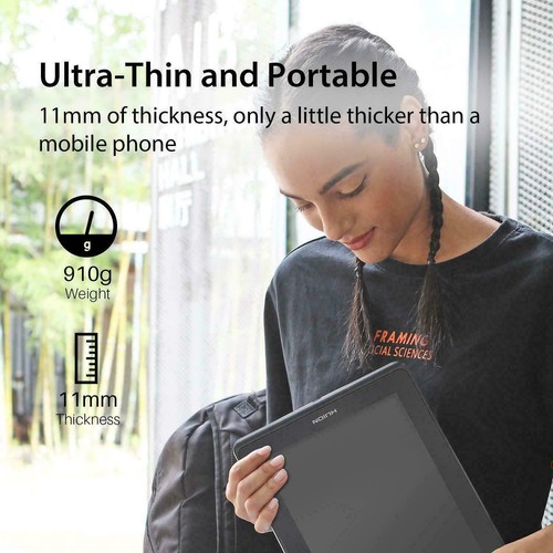 HUION KAMVAS PRO 13 Graphics Tablet Display 13.3'' full lamination 8192 ±60°Tilt - Picture 7 of 11