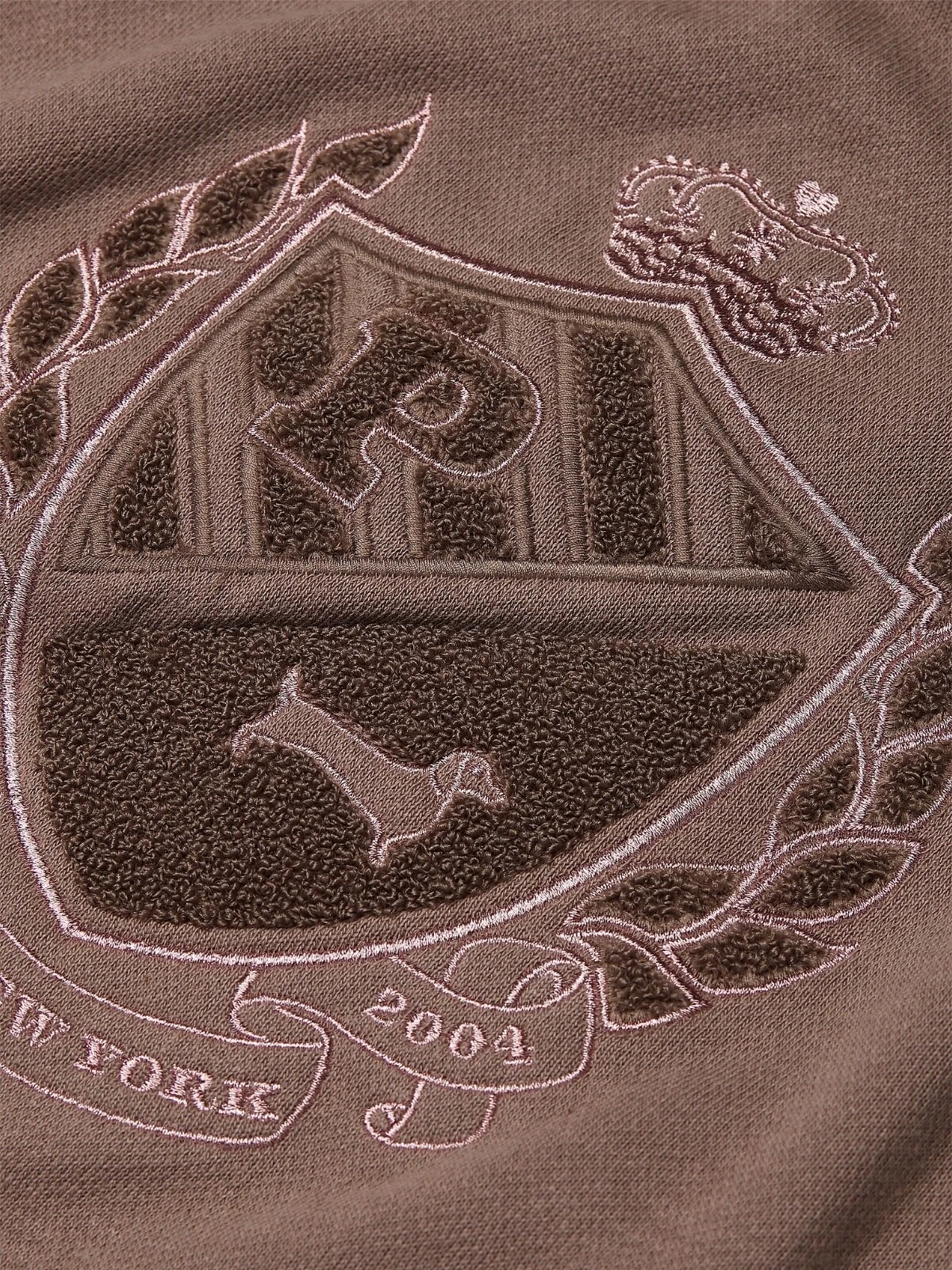 UNDERCOVER Felpa con cappuccio Victoria's Secret rosa edera pile campus full zip colore marrone nuova con etichetta