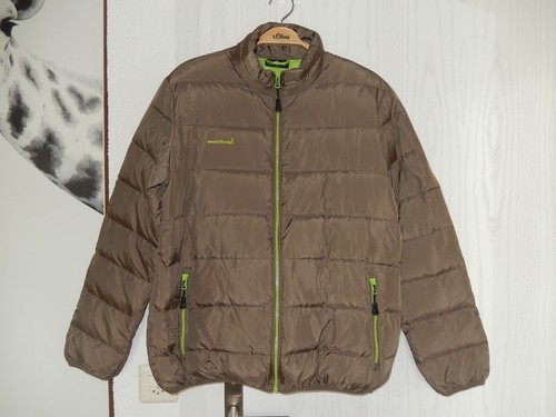 MOORHEAD DAUNEN JACKE DAUNENJACKE BEIGE GRÜN GR. 44 NEU - Bild 2 von 9