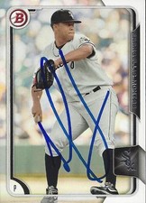 Francellis Frankie Montas Chicago White Sox 2015 Bowman Signed Card