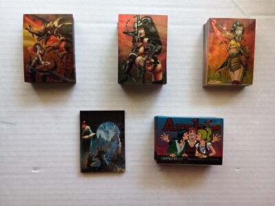 NON-SPORT PROMO LOT OF 10 CHROMIUM CARDS (5) DIFFERENT VARIATIONS YOU PICK