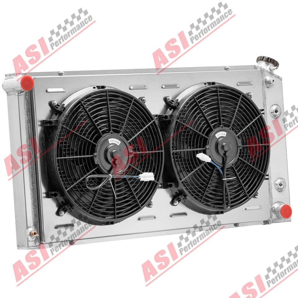 3-Row Radiator Shroud Fan Relay For 1977-1992 Cadillac Fleetwood 5.7L AT CC232 - Image 2 of 4