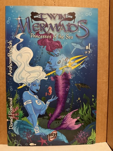 Zwillingsmeerjungfrauen: Prinzessinnen des Meeres #1 FN+ 🙂 HTF PASCALE Cover NIEDRIGDRUCK 2021