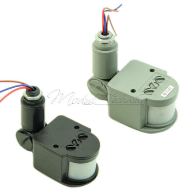 DC 12V 12M Infrared PIR Motion Sensor Security Detector Wall LED Light RF 180°