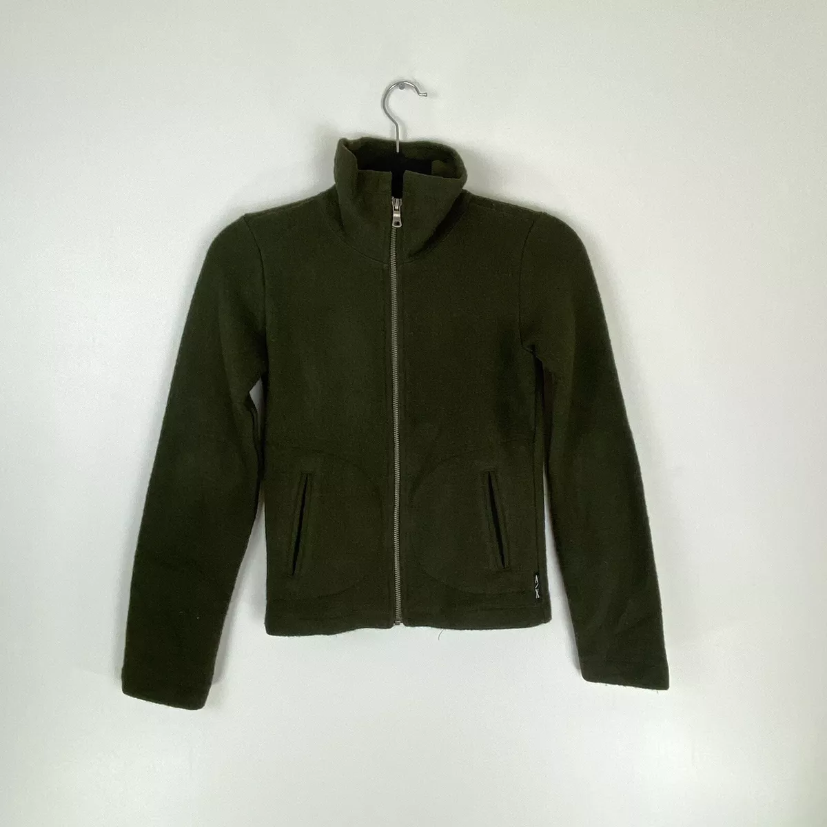 Armani Exchange Size X Small Boys Kids Wool Blend Sweater Full Zip